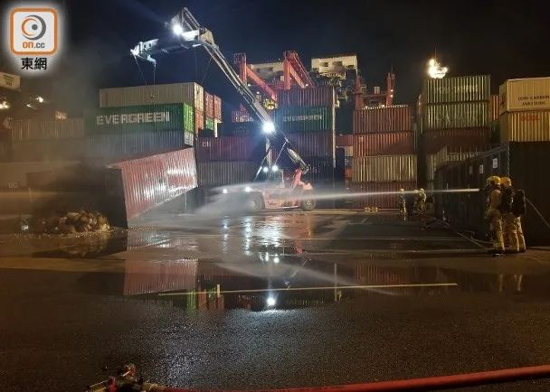 香港葵涌码头一集装箱起火，“罪魁祸首”又是它！