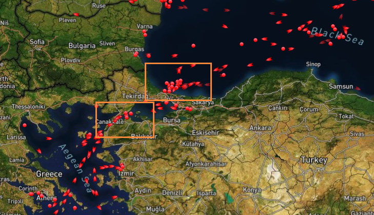拥堵油轮数升至25艘：土耳其新规竟令美欧俄同时感到担忧