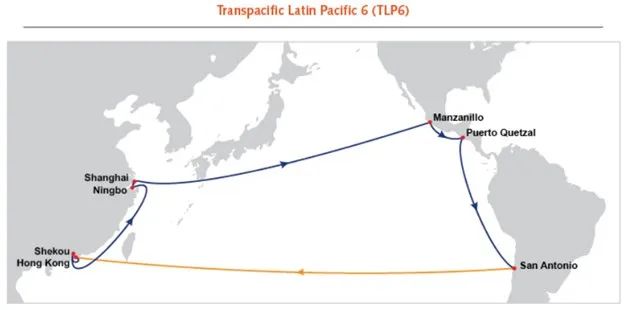 东方海外推出中国-南美新航线，挂靠香港、蛇口、宁波、上海……