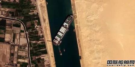 船东最终赔了5.4亿美元？这艘船重返苏伊士运河！全程“保驾护航”