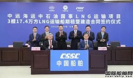 两家船厂15艘大单！全球LNG船市场将现中国新势力
