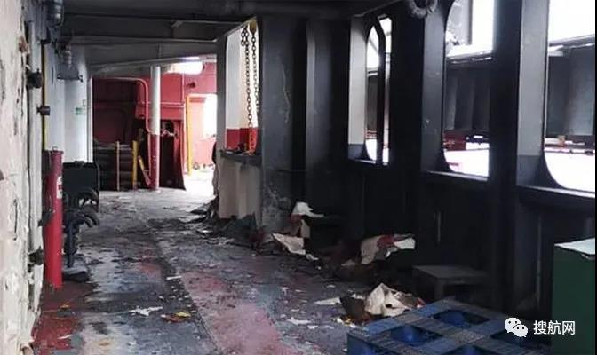 MSC一艘集装箱船机舱发生火灾,曾挂靠国内港口,有船员报告失踪